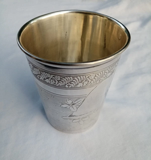 ANCIENNE TIMBALE EN Argent Massif Poinçon Minerve EUR 90,00 PicClick FR